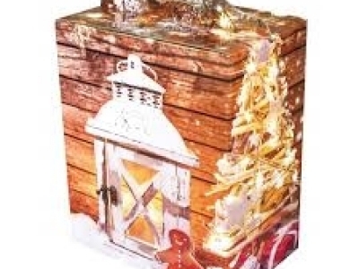 Vianočná krabica  Lampášik - 