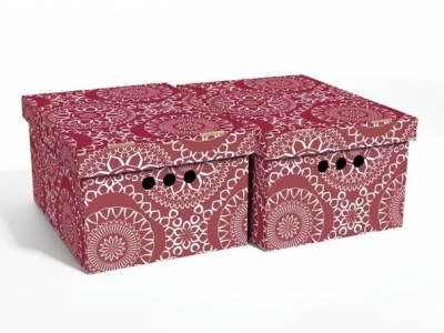 Dekoračná krabica A4 maroko ,  bal./2ks - 