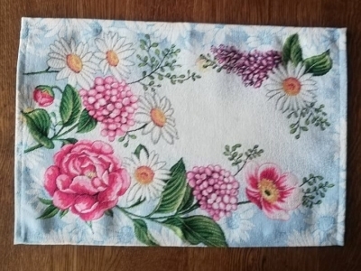 Gobelínové prestieranie hortenzia  32 x 45 cm - 